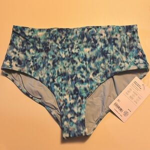 Athleta high waist swim bottom